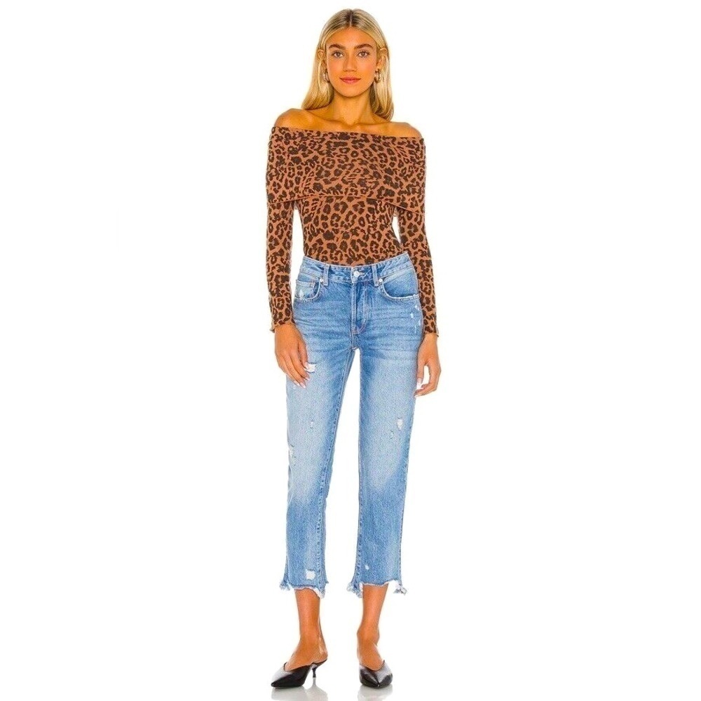 FREE PEOPLE WE THE FREE Good Times Relaxed Jean November Rain 27